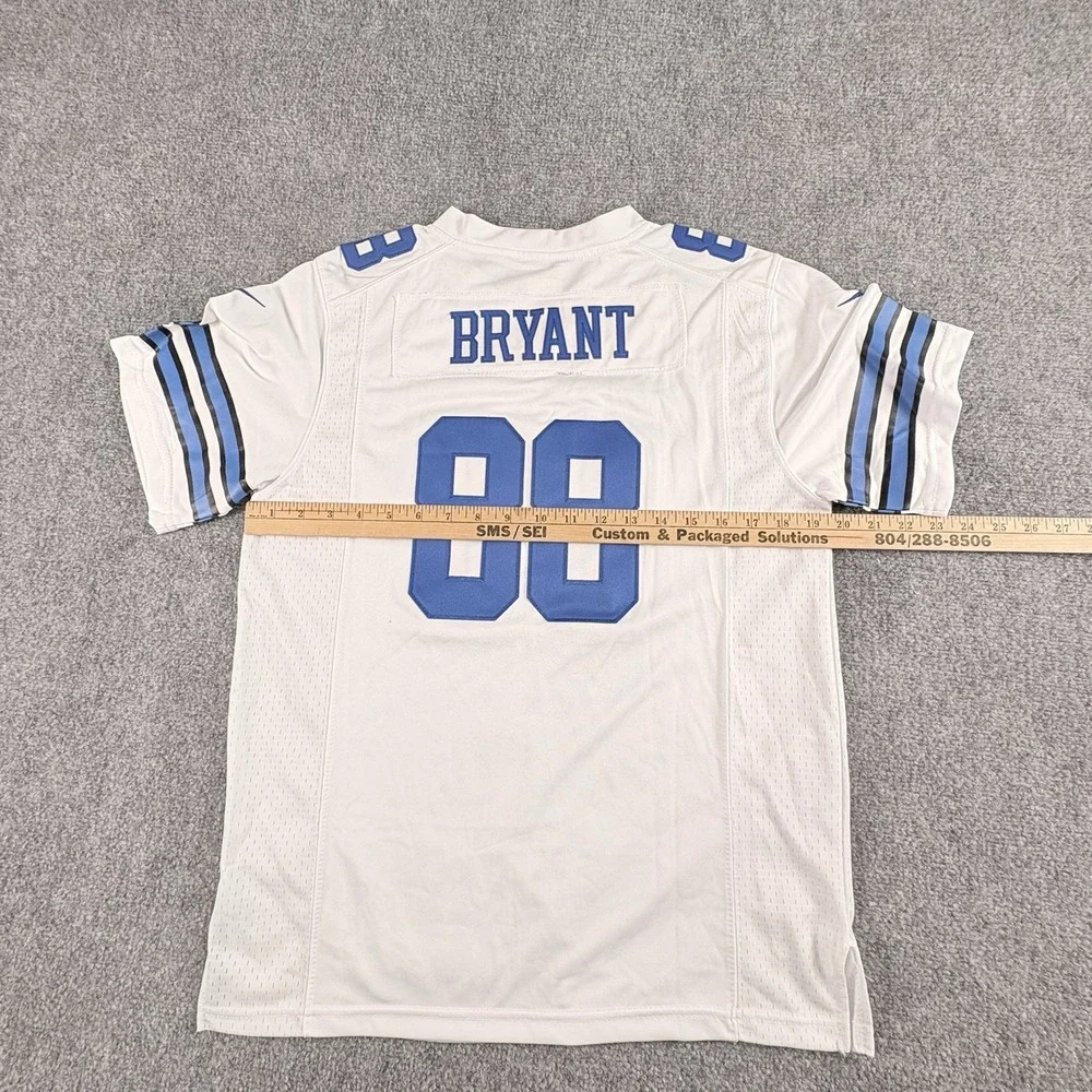 Nike Dallas Cowboys Bryant 88 Jersey Youth L 14/16‎ White NFL Football On Field